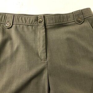 Women's Counterparts Petites, Tan Brown Dress Slacks Pants Size 16P, Excellent